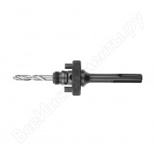 Державка д/биметал. коронок d38-152мм., биметалл. SDS-plus с хвостиком ЗУБР