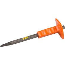 Зубило 300*25мм пикообразное с протектором STAYER Зубило 300*25мм пикообразное с протектором STAYER