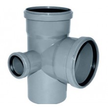 Крестовина D 110х110х50 угол 90* левая Pro Aqua Comfort | 15 в упак. Крестовина D 110х110х50 угол 90* левая Pro Aqua Comfort | 15 в упак.