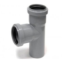 Тройник кан. 32х32 угол 90* Политэк (40) Тройник кан. 32х32 угол 90* Политэк (40)