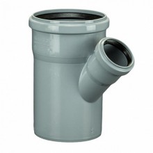 Тройник кан. 110х 50 угол 45* Политэк (50) Тройник кан. 110х 50 угол 45* Политэк (50)