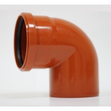 Отвод нар.кан. D 110 угол 87* | 30 в упак. Flextron (15)