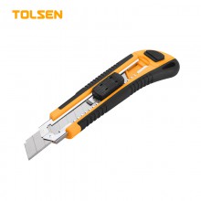 Нож с выдвижным лезвием 18мм TOLSEN TOOLS 30003