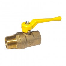 Кран ГАЗ шар. 1 1/4 г/ш рыч. 11б27п  БАЗ