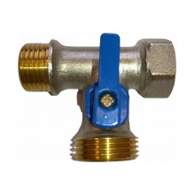 Кран стир. прох. 1/2х3/4х 1/2 RM-3WFMM ник