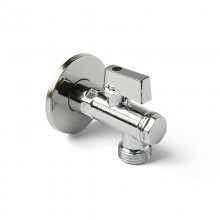 Кран угловой 1/2х3/4 Pro Aqua