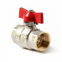 Кран шар.   1/2 г/г баб. Pro Aqua  станд. PN25 +120С (200)