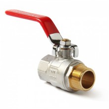 Кран шар. 2 г/ш рыч. Pro Aqua  полнопрох. PN25 +150С