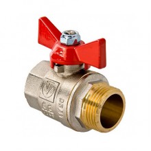 Кран шар.  1 г/ш баб. BASЕ VT.218 (6)