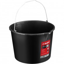 Ведро 12л круглое пластик строительное с носиком ЗУБР