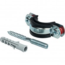 Хомут с гайкой 1  (32-37)  STOUT (комплект) (63)