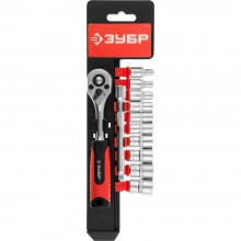 Набор головок 4-13 мм (торцевые), 12 пред. ЗУБР