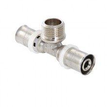 Пресс- тройник 26х3/4нар. Valtec