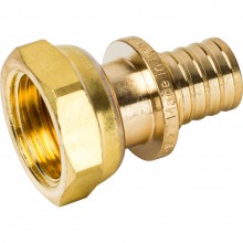 Акс. муфта- переходник ВР 20*3/4 с накидной гайкой (евроконус) STOUT | 10/100 в упак.