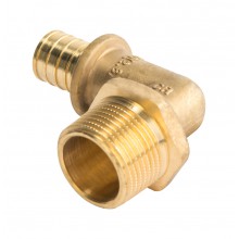 Акс. угольник-переходник НР 25*3/4 STOUT l 5/40 в упак.