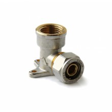 Угольник м/п 16x1/2внут.с крепежом Pro Aqua | 10/150 в упак.