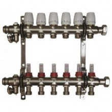 Кол. группа  1х-6 вых. с расх. нерж. Millennium  в сборе  (арт. 1106)