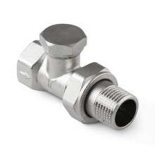 Клапан  1/2 для РАДИАТОРА прямой нижний запорн. Pro Aqua
