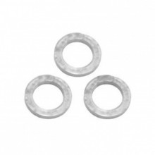 Отвод белый бесшумный полипропиленовый (ПП) 110х87 Политэк