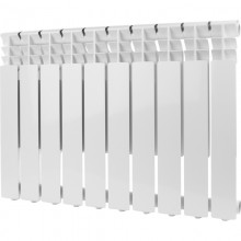 РАДИАТОР алюм.  500/80 ROMMER Optima  4 секц. 130Вт