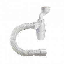 Р-3100 Сифон ОРИО для писсуара с манжетой D - 40,46 мм