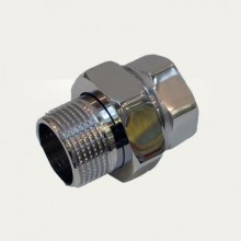 Американка п/с прям. 1вн.-3/4 нар. (хром) Американка п/с прям. 1вн.-3/4 нар. (хром)