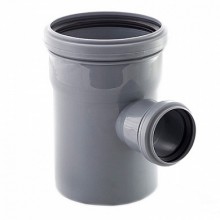 Тройник переходной полипропиленовый (ПП) для внутренней канализации 110х50/87 Политэк Тройник переходной полипропиленовый (ПП) для внутренней канализации 110х50/87 Политэк