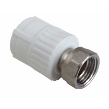 ПП Муфта комб. с накид.гайкой D20*1/2 MeerPlast (50/150)