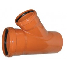 ТРОЙНИК нар.кан.  D 160х110 угол 45* Flextron