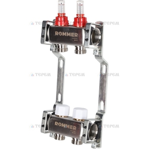 Кол. группа  1х-2 вых. с расх. нерж. ROMMER