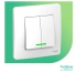 Выкл. СП 2-кл. IP20 10А с инд. бел. Blanca SE BLNVS010511
