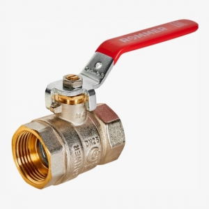RBV-0001-0110325 ROMMER Шаровой кран 1 ВН/ВН, ручка рыча