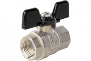 SVB-0002-200025 STOUT Кран шаровой полнопроходной, ВР/ВР, ручка бабочка 1