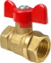 Valfex VF.217.LB1.012.N/P59 Кран шаровой N/P59 для ВОДЫ 1/2 ВР/ВР ручка-бабочка