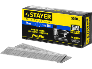Гвозди для нейлера тип 300, 5000 шт STAYER 40 мм