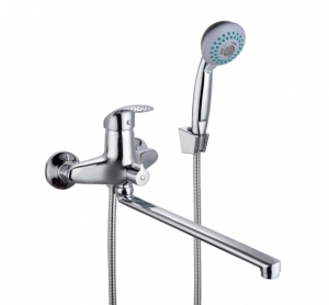 Смес. ванна 1-рук. д/н  TSARSBERG (встроен. перекл.) TSB950-1243 ф40