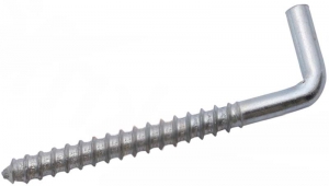 Шуруп с костылем L-образный 6x80 (120шт)