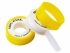 Лента ФУМ 12mm*12m*0,25m* 0.1mm для ГАЗА  WM желтая (мал.)