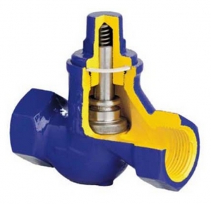 Клапан обр.резьбовой чугунный.Ду 25 тип V277, Zetkama