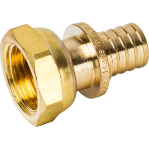 Акс. муфта- переходник ВР 20*3/4 с накидной гайкой (евроконус) STOUT | 10/100 в упак.