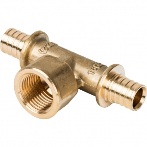 Акс. тройник-переходник ВР 16*1/2 STOUT (10/50)