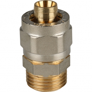 Соед. с нар.р. 16х1/2 STOUT | 10/250 в упак.