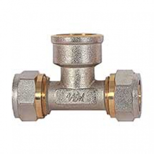 Тройник м/п 16х1/2внут.WМ (4/100)