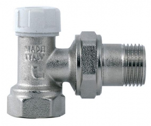 Клапан  1/2 для РАДИАТОРА угловой нижний   Itap 396