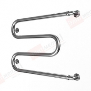 Полотенцесушитель водяной М-образный с полкой 1 (Серия Классика, 2 мм)