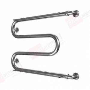 Полотенцесушитель водяной М-образный с полкой 1 (Серия Классика, 2 мм)