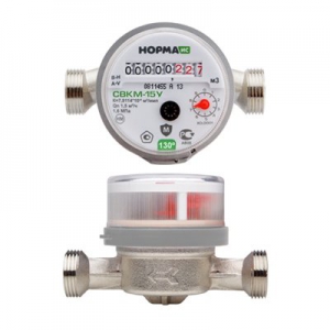 Счетчик  воды  СВКМ-15 У с компл. присоединения НОРМА