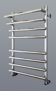 Полотенцесушитель водяной Мост-Люкс с полкой (Лесенка) 1 (AISI 304, 2 мм)