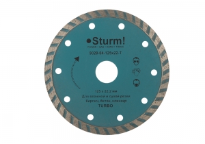 Алмазный диск, 125мм сегментный  ,сухая резка Sturm/СОЮЗ