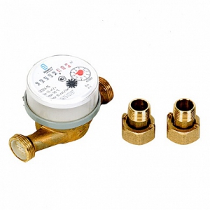 Счетчик  воды ОСВУ-15 универс. (ПК Прибор, 110мм, с кмч, с ОК) Decast